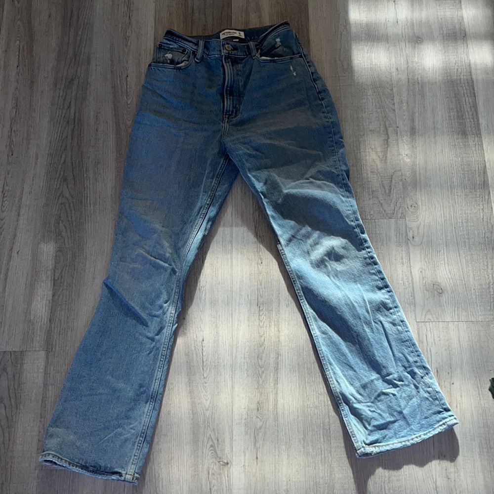 Abercrombie 70’s flare Jean